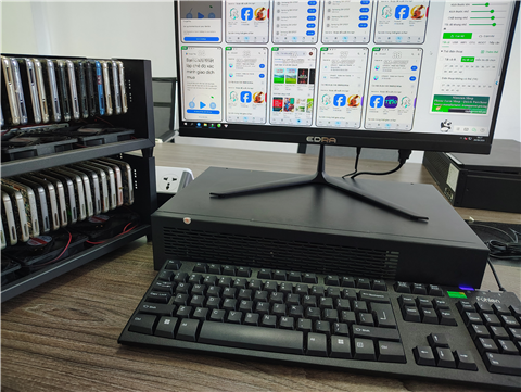 Ảnh Box Phone Farm Tại Khu Đô Thị Văn Phú, Hà Đông, Hà Nội